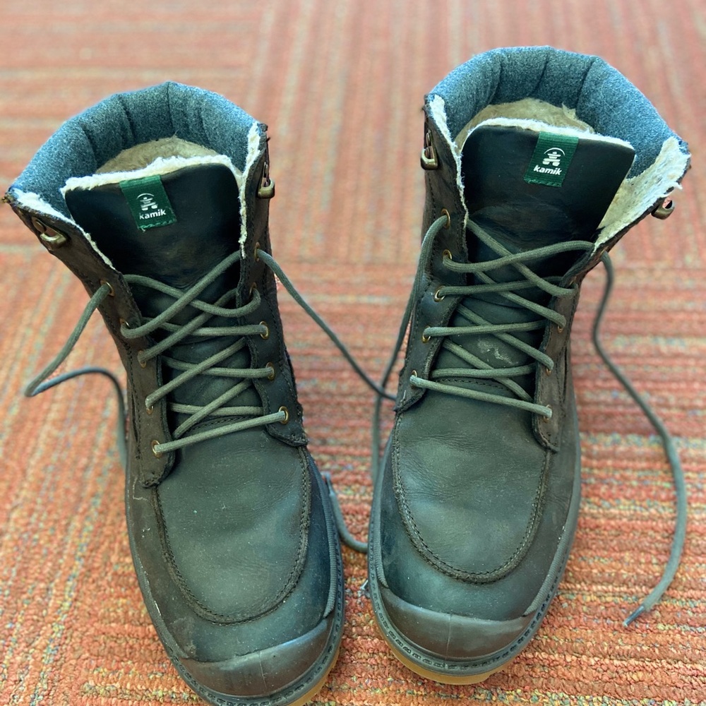 Kamik Men’s Winter Snow Boots size 10